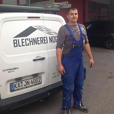 Andreas Höger, Blechnerei Nock Ettlingen